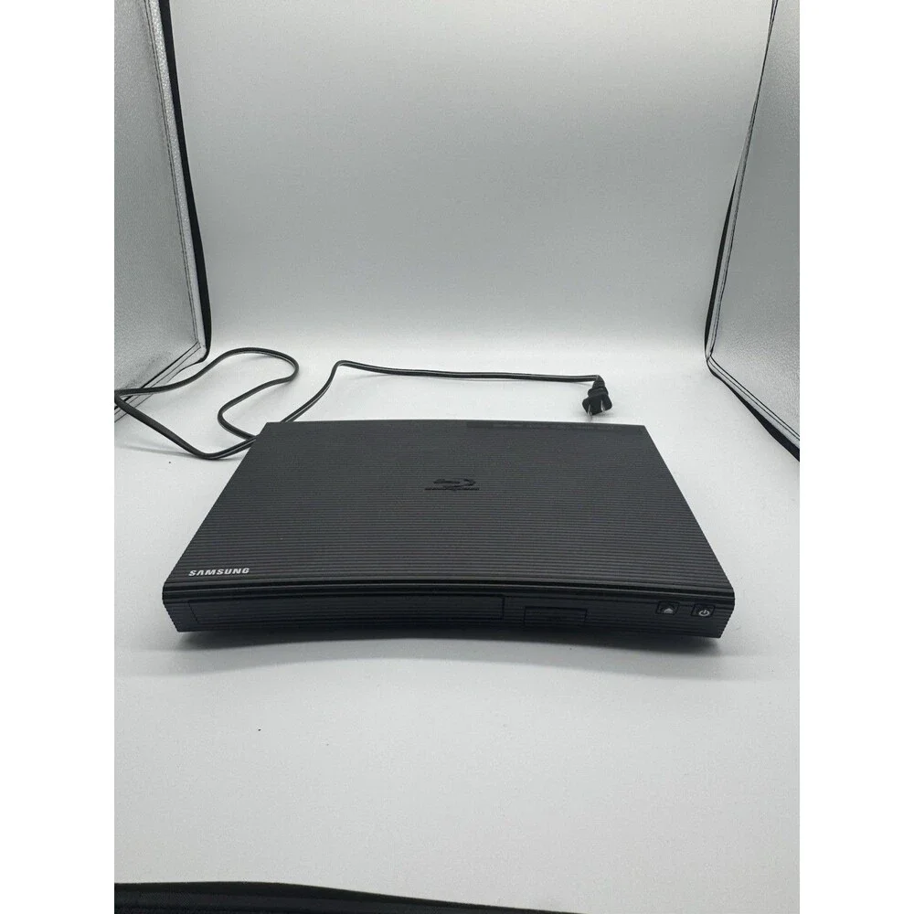 Samsung BD-J5100 Curved Blu-ray DVD Player Not Working/ For Parts No Remote